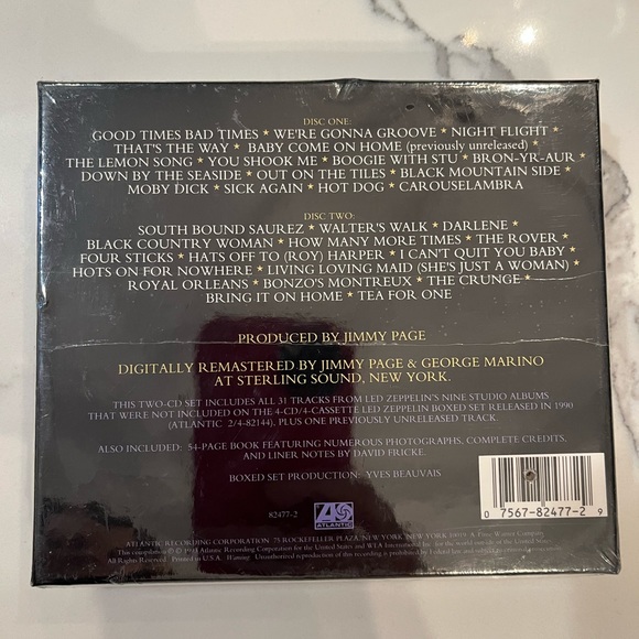 LED ZEPPELIN BOXED SET 2. 31 tracks from Led Zeppelin’s nine studio albums. - Picture 6 of 8